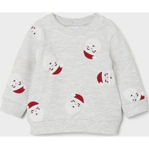 NAME IT - NBNRACHRISTMAS LS - Unisex Trui - Bruin - Sweatshirt