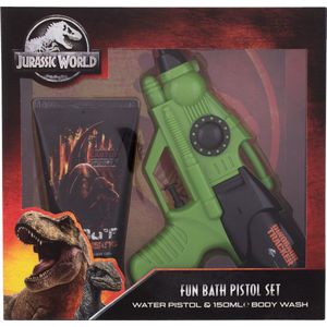 Jurassic World Gift Set Shower Gel 150 Ml And Water Gun 150ml