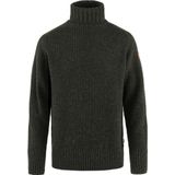 Fjällräven - Övik Roller Neck Sweater - Wollen Trui - Zwart