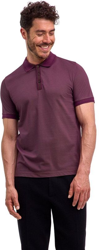 FALKE Selection Pima Piqué Detail zacht huidvriendelijk katoen polo shirt heren veelkleurig - maat S