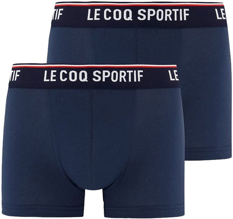 Le Coq Sportif Essential Ssvet Boxers 2 Eenheden Blauw XL Man