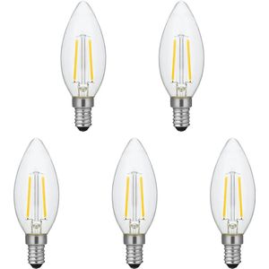 SPL - E14 LED Lamp - Extra Warm Wit - 2W - Dimbaar - Vervangt 16W - 5 Stuks