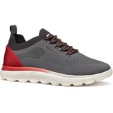 Geox - Spherica - Sneakers - Zwart - Gerecycled Breisel