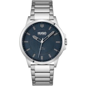 HUGO HU1530186 Heren horloge Zilverkleurig - 43 mm