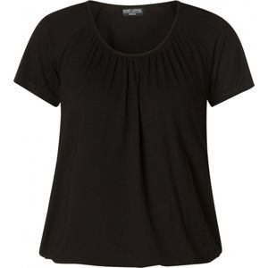 BASE LEVEL CURVY Yoni Jersey Shirt - Black - maat 4(54/56)