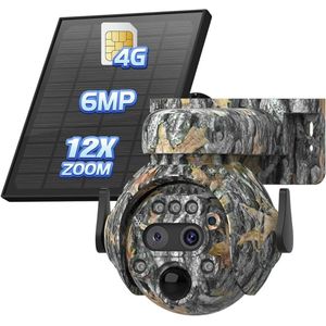 DailySupplies® Wildcamera met Nachtzicht - Buitencamera voor Buiten - Waterdicht - Wifi - 4K - Grijs