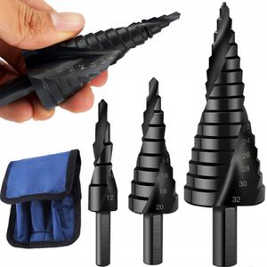 Onex Stappenboor of Trappenboor – 3-delig – 4-32 mm – Voor metaal en hout