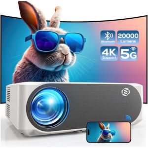 Equivera Mini Beamer - Draagbare Beamer - Beamer - Mini Beamer Projector - Projector - Mini Projector