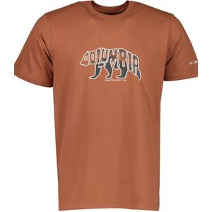 Columbia T-shirt - Modern Fit - Bruin - S