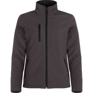 Clique - Padded Softshell Jacket - Donkergrijs - Gewatteerd Jack