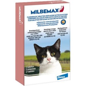 Milbemax - kleine kat - 8 tabletten