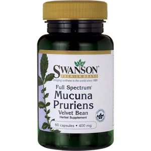 Supplementen - Mucuna Pruriens 350mg - 200 Capsules - Swanson