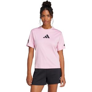 adidas - T-shirt - Wit - Katoen - Ultraviolet Protect Factor (UPF)