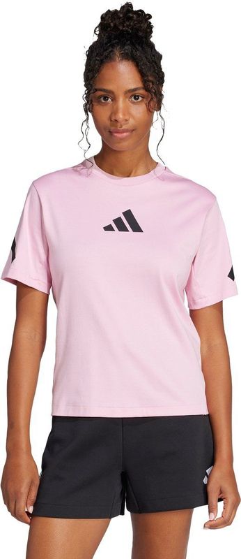 adidas - T-shirt - Wit - Katoen - Ultraviolet Protect Factor (UPF)