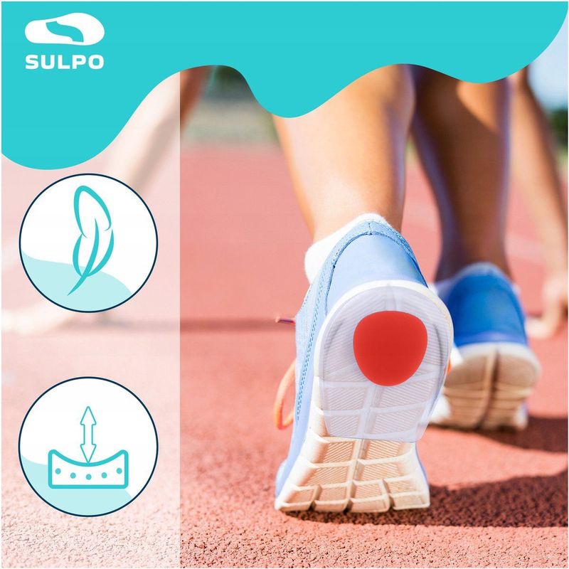 Gel Hielkussentjes voor Hielspoor - Maat 36-39 (2 paar)