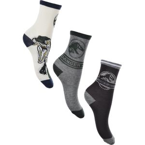 Jurassic World-  Jurassic World sokken- jongens- 3 paar - maat 31/34