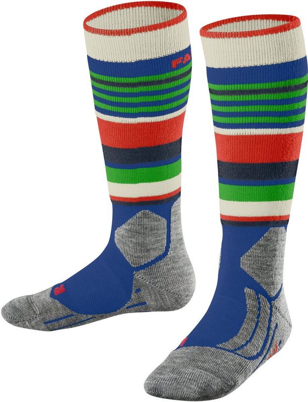 FALKE - SK2 Intermediate K - Ski Sokken - Blauw - 1 Paar - Kinderen