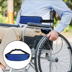 Allernieuwste.nl® Brede Luxe Rolstoelgordel - Veiligheidsriem voor Rolstoelen - Veilige Heupband voor Rolstoel Scooter Scootmobiel - Blauw - 130 x 12 cm