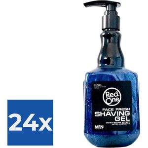 Redone Face Fresh Shavin Gel 1000 ml - Voordeelverpakking 24 stuks