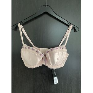 Panache Masquerade Lingerie serie Masquerade Aragon BH - oud roze met lila afwerking - maat FF65