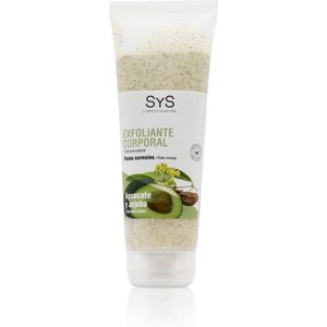 SyS Body Scrub Avocado & Jojoba - Mannen & Vrouwen - Diepe Reiniging & Voeding - Normale Huid - 250ml