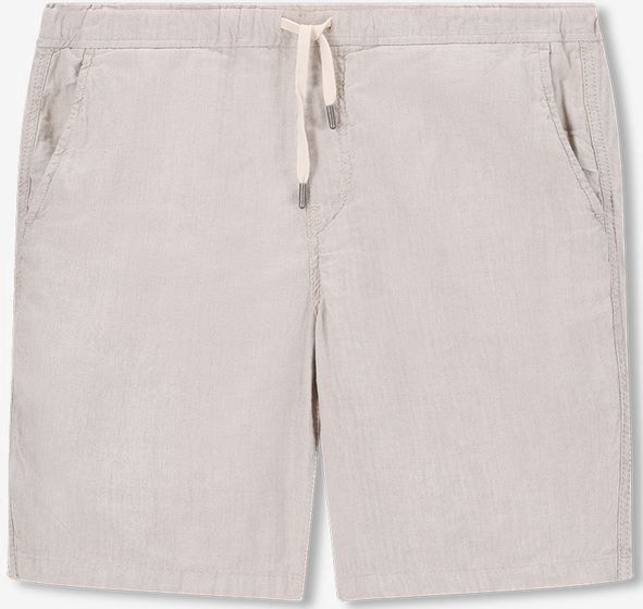 Sissy-Boy - Beige linnen herringbone short