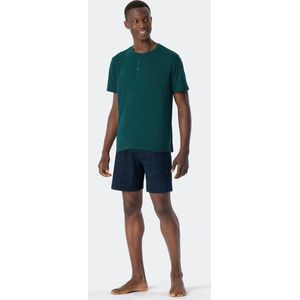 Schiesser – Fashion Nightwear - Pyjama – 179106 – Dark Green - 54
