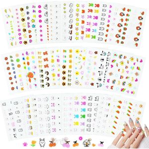Easter Nail Stickers - Nail Stickers Rabbits - 30 Sheets Stickers Nails - Kids Nail Stickers - Spring Flower Nail Art Stickers - Flowers for Women Girls