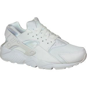 Nike Huarache Run GS  Sportschoenen - Maat 37.5 - Jongens - wit