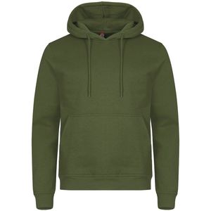 Clique Miami Hoody 0201031 - Legergroen - S