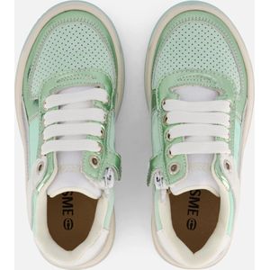 Shoesme Sneakers groen Leer - Dames - Maat 31