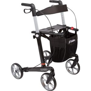 Rollator Gepard Ultra lichtgewicht en opvouwbaar - 5,1 kg - Small 55 cm zithoogte - Binnen en Buiten