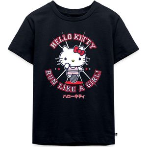 Hello Kitty Run Like A Girl Premium T Shirt Kinderen