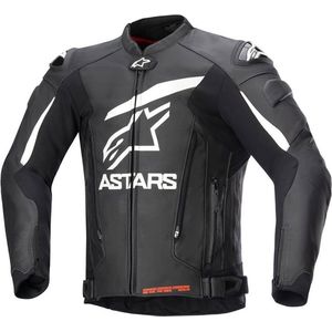 Alpinestars Gp Plus V4 Leather Jacket Black White 58 - Maat - Jas