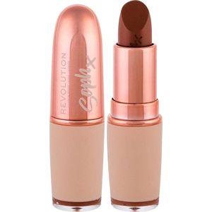 Makeup Revolution - Soph X Nude Lipstick - Satin Cream Lipstick 10G Syrup