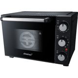 Steba KB M 19 Oven met convectie - Kleine oven - Zilver - Zwart