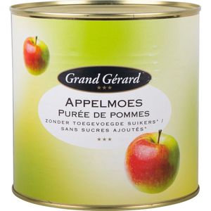 Grand Gérard Appelmoes zonder toegevoegde suiker - Blik 2,6 kilo