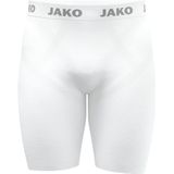 Jako Seamless Short Tight Slidingbroek Heren - Wit | Maat: S