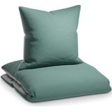 Sleepwise - Soft Wonder-Edition - Dekbedovertrek - Groengrijs - 100% Microvezel-Fleece - Oeko-Tex® Standaard 100