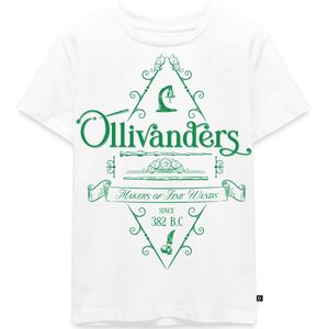 Harry Potter Olivanders Winkel Groen Logo Premium T Shirt Kinderen