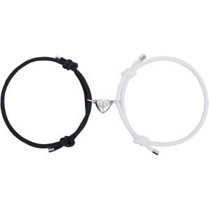 2-pack magnetische armbanden voor partners - zon en maan thema - matching set met aantrekkingskracht - voor vrouwen en mannen met spirituele connectie