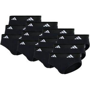 Adidas Basic Brief Heren Herenondergoed Slip Ondergoed, set van 12