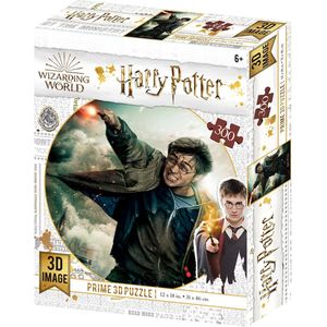 Harry Potter - Harry Potter in de strijd Puzzel 300 stk 46x31 cm - met 3D lenticulair effect