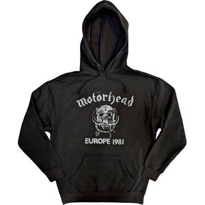 Motorhead - Europe '81 Hoodie/trui - XL - Zwart