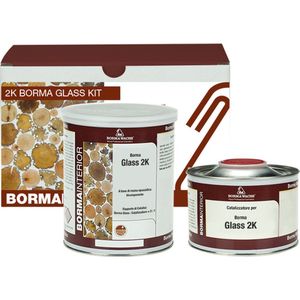 Borma Wachs 2-componenten epoxy hars transparant 1 kg