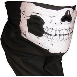 Fitgear Skull Mask Unisex - Zwart - One Size