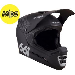 SixSixOne | RESET MIPS Helm Contour Black | maat XL