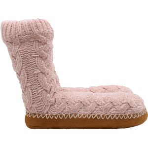 Alpacas Footwear - Sokslof - Warme voering - Antislip zool - Pink - 39/41