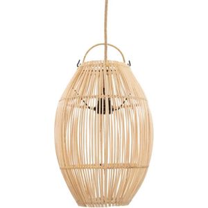 Zuri Hanglamp - Natuurlijk licht - Rotan kap - Gezellige verlichting - 25 cm x 25 cm x 38 cm