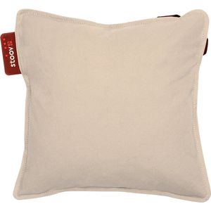 Stoov Warmtekussen | Ploov² Terracotta Orange | Duurzaam & Draadloos | Infrarood warmtekussen | 45x45 cm | Plusbatterij